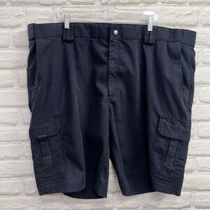 5.11 Tactical Cargo Shorts Mens Size 48 Navy Ripstop 10"Inseam Outdoor‎ Hiking